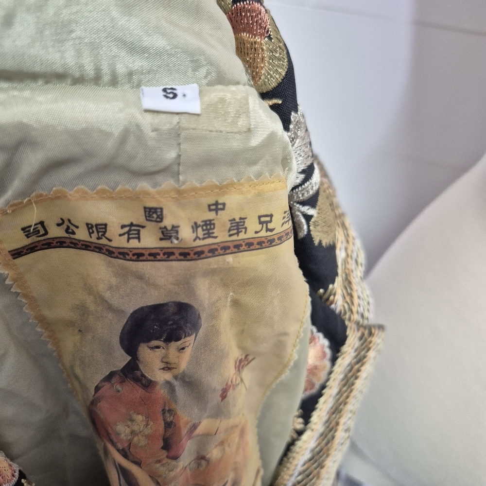 Johnny Was Biya 100% Silk Embroidered Jacket Size S - Picture 8 of 16